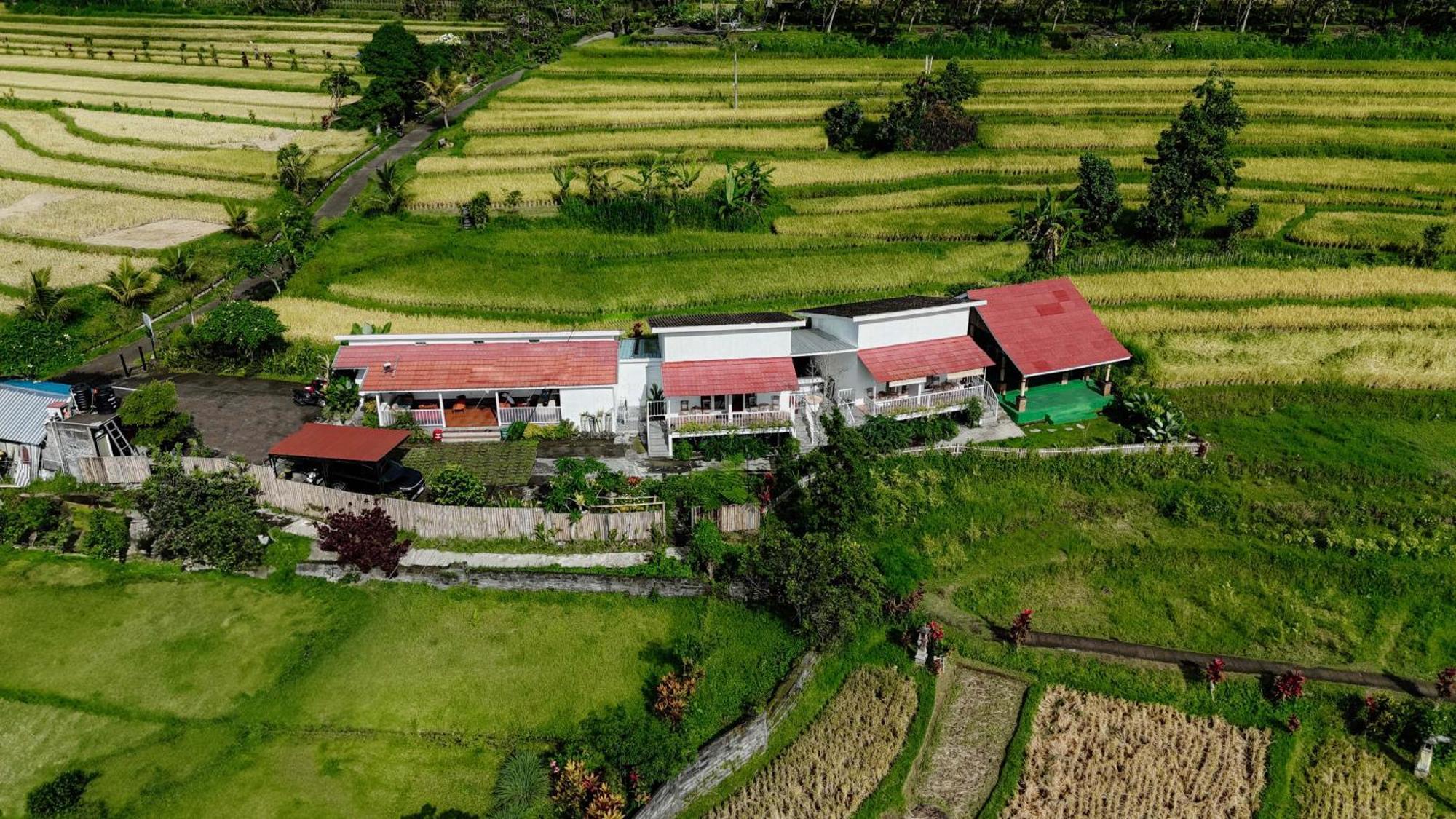 Santya Loka Lodge & Twin Waterfall Jatiluwih Exterior photo